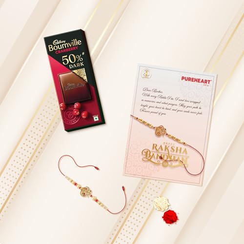 PUREHEART Rakhi Gift Hamper Natural Fruit and Nut, Sweet & Salt Nutmix (80g each)